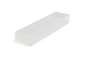 Mealplak, Ice Buffet Würfel 32.5x8x4cm weiss Nacryl