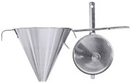 Spitzsieb mit Flachgriff 25 cm