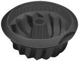 Lékué-Classic, Kuchenform aus Silikon 22 cm, Schwarz