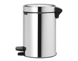 BRABANTIA, BRABANTIA - Treteimer NEWICON - silber - Metall - 17cm/17cm