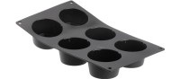 1x Moul Flex Backform 17.5x30cm für 6 Muffins