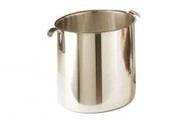 Bain Marie o.Deckel 6lt säurebeständig AISI316L V4A 2 Griffe