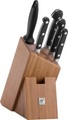 Zwilling Kitchen, 1x Zwilling Pro Messerblock, Bambus, 6-tlg.
