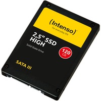 Intenso SSD-Festplatte 120 GB, High Performance, 2,5", SATA III