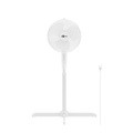 Goobay 16 Zoll Standventilator 45 W (Ø x H) 40 cm x 130 cm Weiß