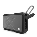 Nillkin - Bluetooth CSR 4.0 Outdoor Lautsprecher mit Power Bank (5200mAh) Spritzwassergeschützt + Aux-In Anschluss (IPX4) - Schwarz