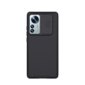 Nillkin - Xiaomi 12 Pro Schutz Hülle Cam-Slider Kameraschutz - Schwarz