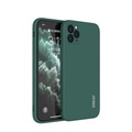iPhone 11 Pro Max Silikon Case Slim Hülle Kameraschutz - Dunkelgrün
