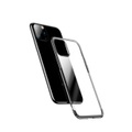 Baseus - iPhone 11 Pro Hardcase Hülle Anti-Fingerprint + Galvanisierter Rahmen - Schwarz / Transparent