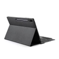 Dux Ducis - 2in1 Samsung Galaxy Tab S8 Ultra Leder Schutzhülle Smart Cover Magnetische Bluetooth Tastatur - Schwarz