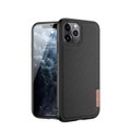 Dux Ducis - iPhone 11 Pro Max Hybrid Hülle TPU Bumper + Nylon Rückseite - Schwarz