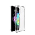 IMAK - Motorola Edge 20 Gummi Hülle Air Cushion Fallschutz + Display Folie - Transparent