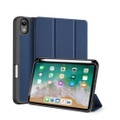 Dux Ducis - iPad Mini 6 (2021) Tasche Smart Cover Hülle Stoff Design mit Apple Pencil Halterung - Dunkelblau