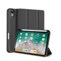 Dux Ducis - iPad Mini 6 (2021) Tasche Smart Cover Hülle Stoff Design mit Apple Pencil Halterung - Schwarz