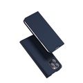 Dux Ducis - iPhone 14 Pro Max Flip Wallet Cover Leder Tasche - Dunkelblau