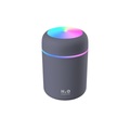(300ml) Mini USB Luftbefeuchter mit LED Beleuchtung Aroma Öl Diffuser - Grau