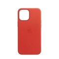 Apple - iPhone 12 Pro Max MagSafe Echtleder Case Hülle (MHKJ3ZE/A) - Rot (PRODUCT)RED