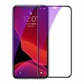 (2er Set) Baseus - iPhone 11 Pro Max Explosionsgeschützte 3D Vollbild Panzer Glas Display Schutzfolie 0.2 mm Anti Blue Light - Schwarz