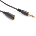 Acer,Amazon,Apple,Asus,Blackberry,CAT,Google,HTC,Huawei,Lenovo,LG,Microsoft,Motorola,Nokia,OnePlus,Oppo,Samsung,Sonstige,Sony,Wiko,Xiaomi, 3.5 mm Audio Klinken Stecker Stereo AUX Verlängerungskabel 1 Meter - Schwarz