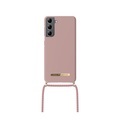 iDeal of Sweden - Samsung Galaxy S21 5G Necklace Case Hardcase Hülle Ordinary + Handykette (IDPNSS21-S21-265) - Misty Pink