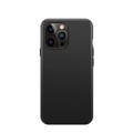 XQISIT - iPhone 14 Pro MagSafe Antibakterielle Silikon Case Hülle (50439) - Schwarz