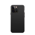 XQISIT - iPhone 14 Pro Max MagSafe Antibakterielle Silikon Case Hülle (50441) - Schwarz