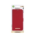 Onsala - 2in1 iPhone 14 Pro Max Wallet Case Eco Tasche Flip Cover + Magnetische Hülle Recycled - Rot
