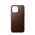 Nomad - iPhone 14 Pro Max MagSafe Echtleder Hülle Rugged Case (NM01239185) - Braun