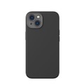 Baseus - iPhone 14 MagSafe Silikon Case Soft Touch Hülle mit Kameraschutz + Display Panzerglas - Schwarz