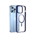Dux Ducis - iPhone 14 Pro Max MagSafe Hybrid Hardcase Hülle TPU Bumper + Kunststoff Rückseite - Blau / Transparent
