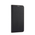 Dux Ducis - Samsung Galaxy A54 Flip Cover Leder Tasche mit Kartenfächer Litchi Look - Schwarz