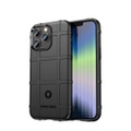 iPhone 14 Pro Max Outdoor Gummi Schutzhülle Anti-Shock - Schwarz