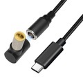 (100W / 1.8m) Lenovo IBM Thinkpad Magnetischer USB C Power Delivery Ladeanschluss Adapter Konverter inkl. USB C Kabel (7.9x5.5mm)