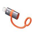 Mcdodo - (PD/36W) USB C auf Lightning Adapter Konverter - Dunkelgrau