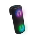 Hama - Pipe 3.0 Portabler Bluetooth LED Lautsprecher True Wireless Wasserfest IPX5 (00188202) - Schwarz