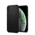 Spigen - iPhone Xs / X Liquid Air Case Gummi Hülle (063CS25114) - Schwarz (Matt)