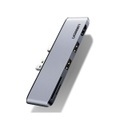Ugreen - 5in1 Hub Microsoft Surface Pro 6 / 5 / 4 Multiport Adapter mit 4K HDMI / 2x USB 3.0 / SD & Micro SD Kartenlesegerät - Grau