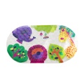Sonstige Marke, (71x38cm) Anti-Rutsch Kinder Badewannen Matte mit Saugnäpfe - Zoo