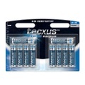 Tecxus - 10er Pack Batterie AA / LR6 Alkali-Manga 1.5V (Mignon)