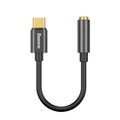 Baseus - USB C auf 3.5 mm AUX Klinken Adapter - Schwarz