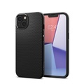 Spigen - iPhone 13 Mini Liquid Air Case Gummi Hülle (ACS03315) - Schwarz (Matt)
