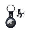 Epico - Apple AirTag Anhänger Leder Case Hülle Schlüsselanhänger (9910131600001) - Blau