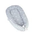 Sonstige Marke, (90x50cm) Baby Nestchen Reise Bett Kuschel Kokon mit Tragetasche - Kronen