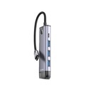 Mcdodo - 5in1 USB C Multiport Adapter Hub USB C (PD/100W) / 4K HDMI / 3x USB 3.0 für PC / MacOS und Android - Dunkelgrau