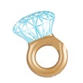 (140x90cm) Aufblasbare Wasser Luftmatratze Junggesellinenabschied Party Accessoire - Hochzeitsring