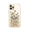 Apfelkiste © - iPhone 11 Pro Max Gummi Case Hülle Ultra Thin Wildblumen - Transparent