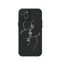 Apfelkiste © - iPhone 13 Gummi Case Hülle Ultra Thin Reverse Love - Schwarz