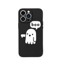 Apfelkiste © - iPhone 13 Pro Max Gummi Case Hülle Ultra Thin Boo - Schwarz / Weiss