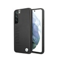 BMW - Samsung Galaxy S22 5G Silikon Hardcase Hülle Big Logo (BMHCS22SSLLBK) - Schwarz