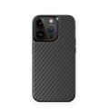 Epico - iPhone 14 Pro MagSafe Aramid Schutzhülle (69310191300003) - Schwarz (Carbon)